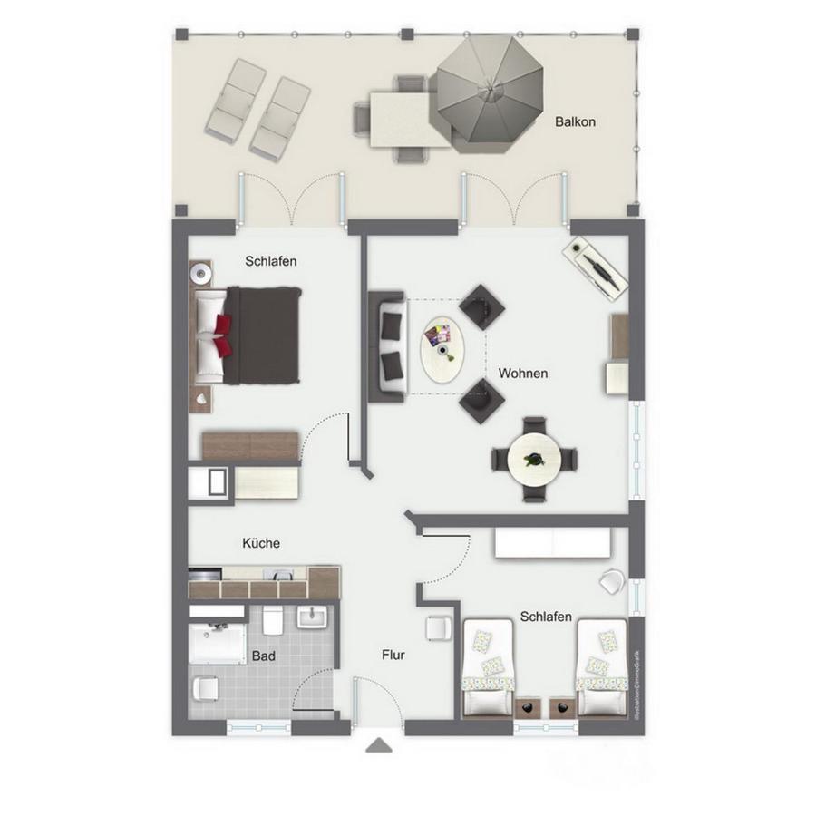 Likedeeler II Wohnung 03 Boltenhagen  Luaran gambar